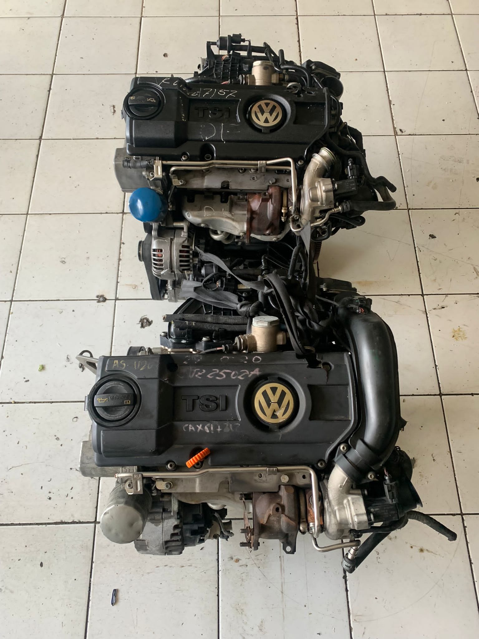 Volkswagen Golf Tsi Cax Dolu Motor Kma Orjinal Zeki Volkswagen